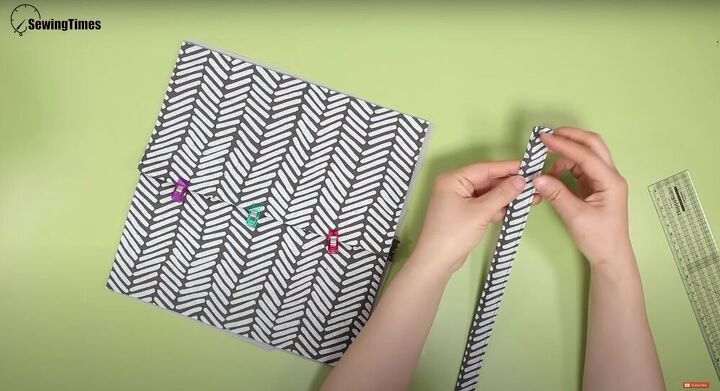 One Handle Tote Tutorial How to: Make a One Handle Bag | Upstyle