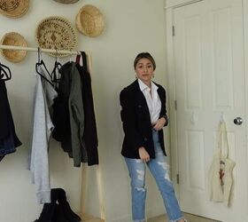 how to style a blazer 5 fashionable effortless looks, Office blazer style