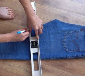how to cut jeans into shorts in just 6 easy steps, How to cut jeans into shorts step by step