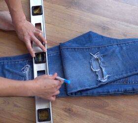 how to cut jeans into shorts in just 6 easy steps, How to cut jeans into Bermuda shorts