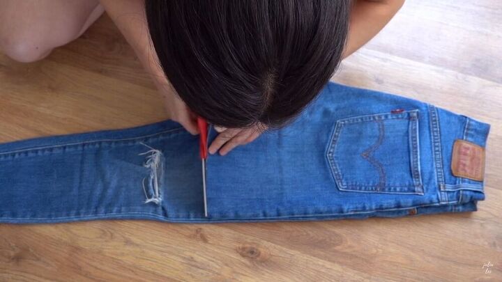 how to cut jeans into shorts in just 6 easy steps, How to cut jeans into jean shorts