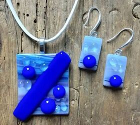 how to make fused glass jewelry