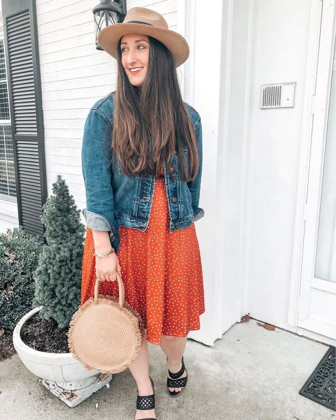 ways to style a dress for spring