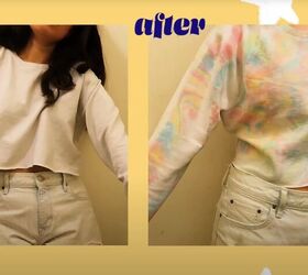 make a marbleized sweater with this upcycle sweater tutorial