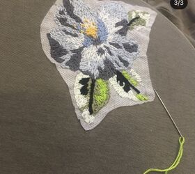 how to upcycle your clothes with embroidery