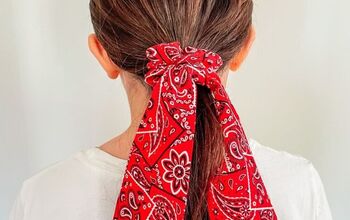 7 Easy Ways to Style a Scarf Scrunchie