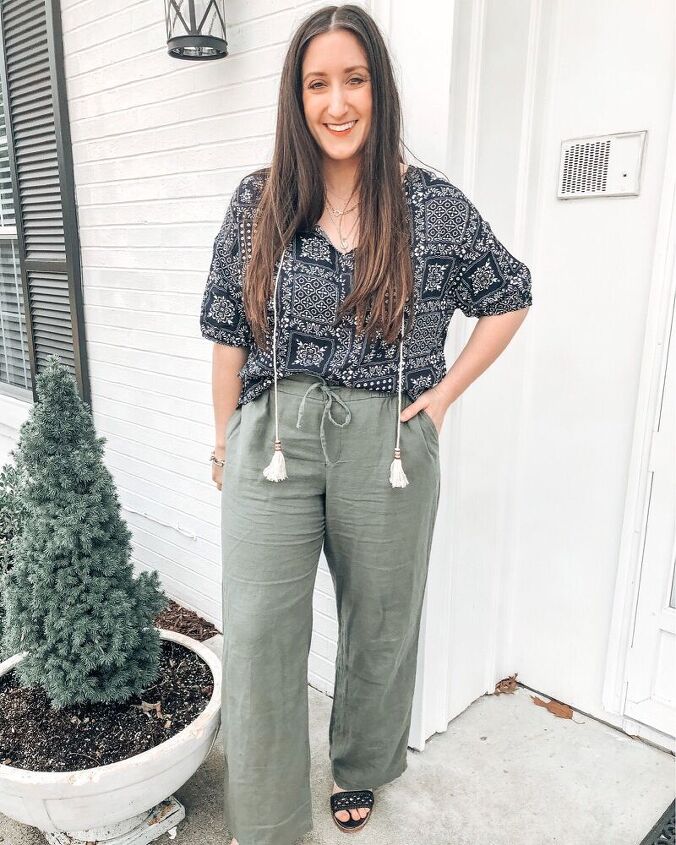 4 ways to style linen pants for spring