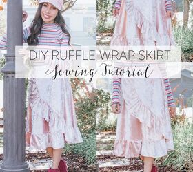 DIY Ruffle Wrap Skirt Sewing Tutorial | Upstyle