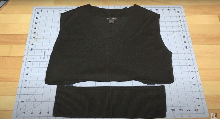 do it yourself zara shirt dress and sweater vest, Attach the waistband