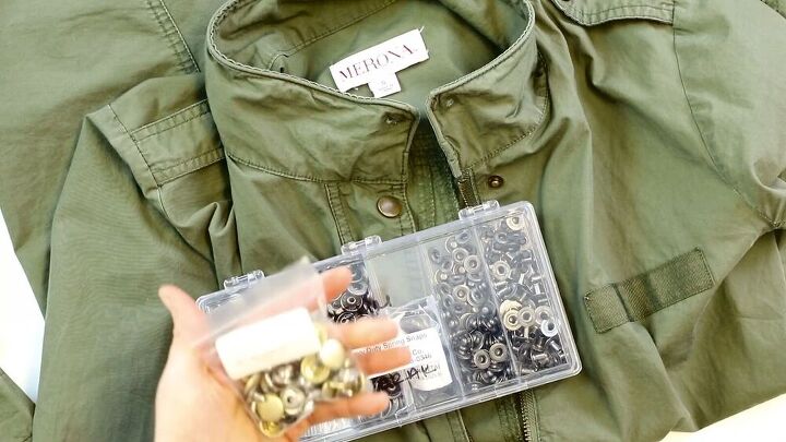 How to Replace a Snap Button on a Jacket - Quick & Simple Tutorial ...