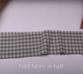 scrap buster five simple diy hair accessories, Cut a rectangle of fabric