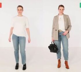 nine tips and outfit ideas for how to style jeans, Styling jeans