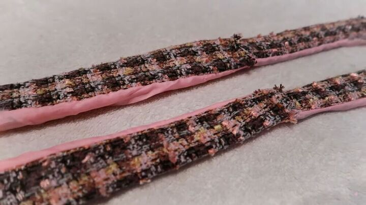 chanel who make your own diy tweed dress the easy way, Make sure there s two straps