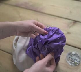 make your own sea inspired bucket bag, Stitch the lining s circle