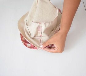 sew your own bucket hat in a few easy steps, Sew the pieces together
