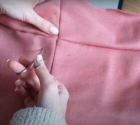 how to make sew an easy sweatpants pattern with pockets, Cut holes