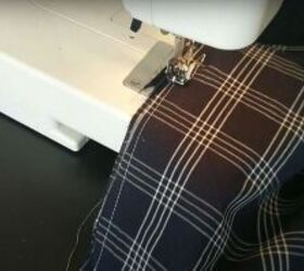 thrift flip mens pajama bottoms to diy skort, Sew a DIY skort