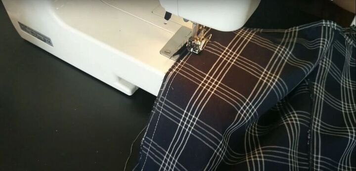thrift flip mens pajama bottoms to diy skort, Sew a DIY skort