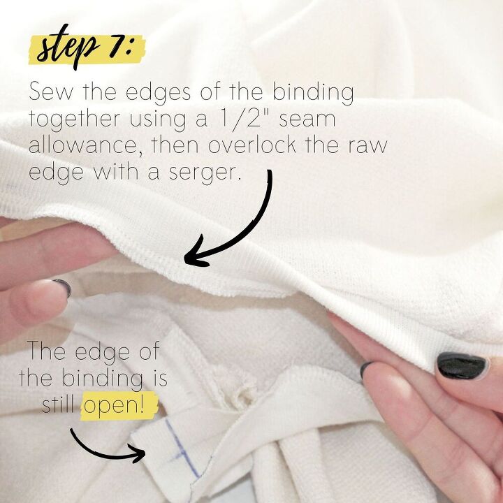 how to sew a knit seam binding the ilma raglan sewing tutorial the