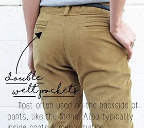 How To Sew A Double Welt Pocket: The Stone Trouser Sewing Tutorial
