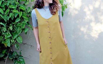 How To Sew A Button: The Louisa Midi Sewing Tutorial
