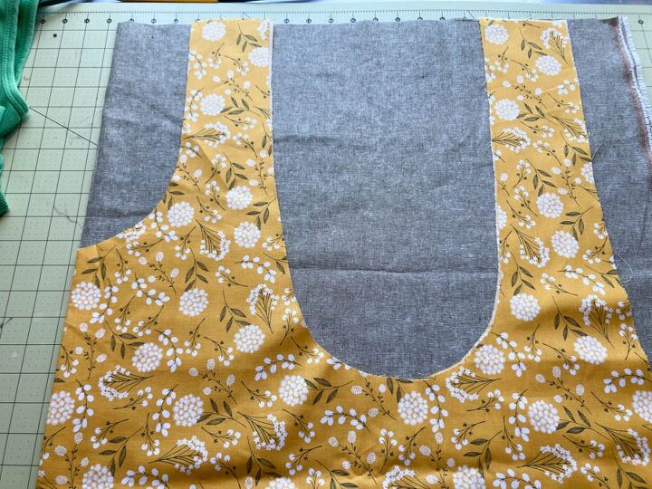 post, I missed a photo of this step on the pattern making but this is what it looks like