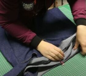sew the perfect pair diy jeans, Attach the waistband