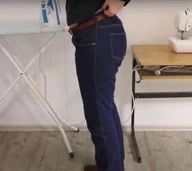 sew the perfect pair diy jeans, Finished DIY jeans