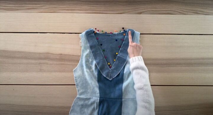 denim dress diy My Homemade Denim Dress