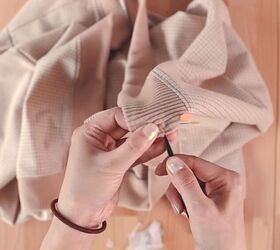 diy sweater inspiration sew a marlo sweater from true bias, Cut the buttonhole