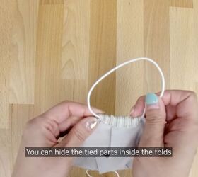 learn how to make a face mask in just 5 simple steps, Sew the edges