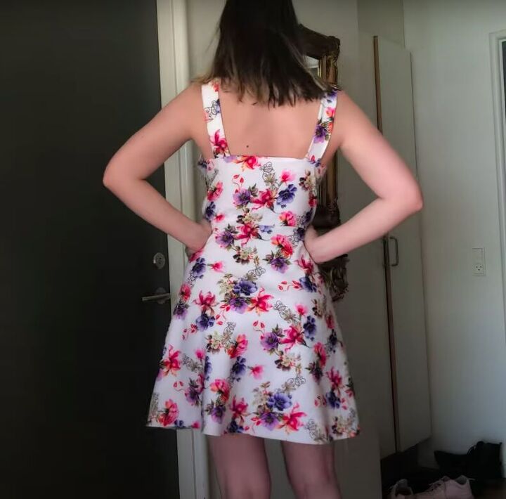 sew a beautiful summer dress from scratch no pattern required