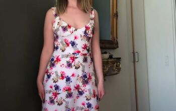 Sew a Beautiful Summer Dress From Scratch - No Pattern Required!