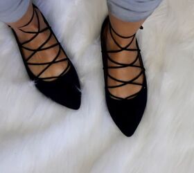 Make These Gorgeous Lace-Up Shoes & Top With a Few Materials