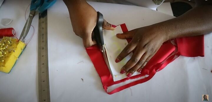 Cut the fabric