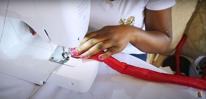 Sew the ends closed