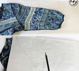 diy sewing pattern from your own clothes tutorial