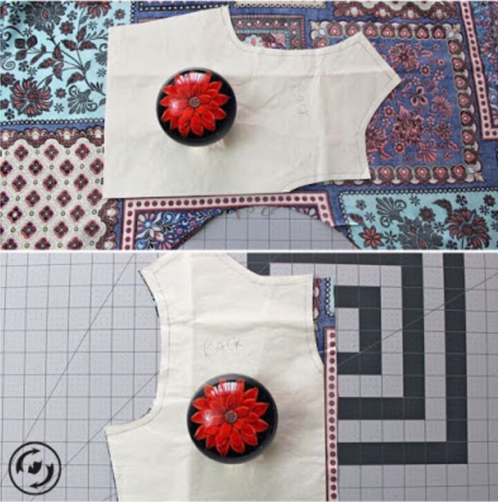 diy sewing pattern from your own clothes tutorial
