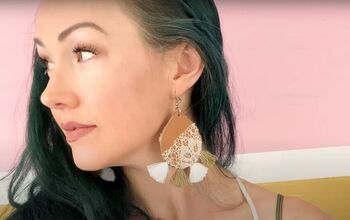 Quick, Easy, and Beautiful: Leather Earrings