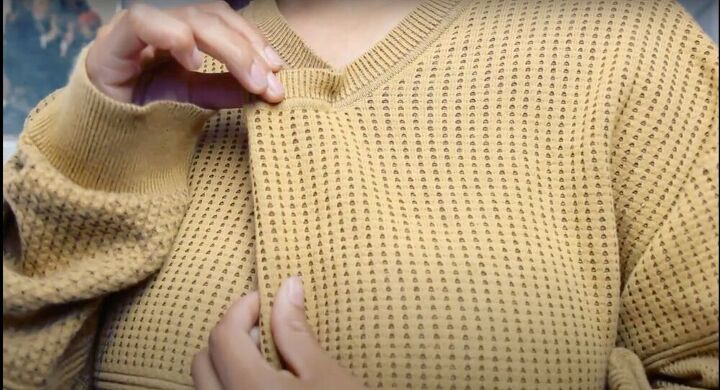 How To Restyle Sweater Fun and Easy Way to Refashion a Sweater | Upstyle