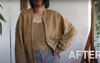 Fun and Easy Way to Refashion a Sweater