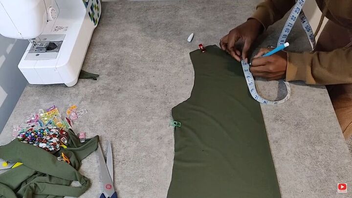 it doesnt take much to sew this beautiful ruffle hem dress, How to sew a ruffle hem dress