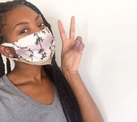 How to Sew an Easy, Beginner-Friendly, Washable Face-Mask in 3 Steps