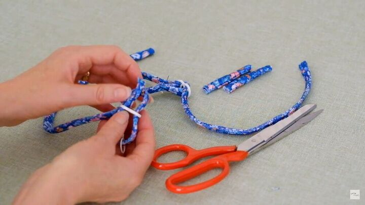 how to make adjustable diy bathing suit straps the easy way, How to thread the slider
