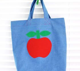 How To: Retro Apple Tote Bag