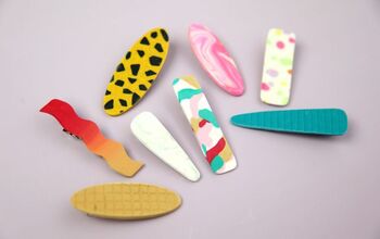 How to Make Polymer Clay Hair Barrettes With the Silhouette Curio