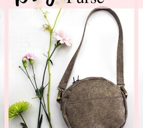 easy bag making with this diy circle purse tutorial