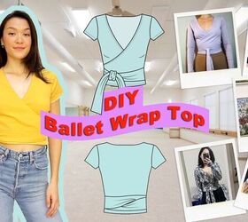 check out this wrap top sewing tutorial