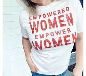 sharing 6 different graphic tees for spring and summer, Female empowerment tee