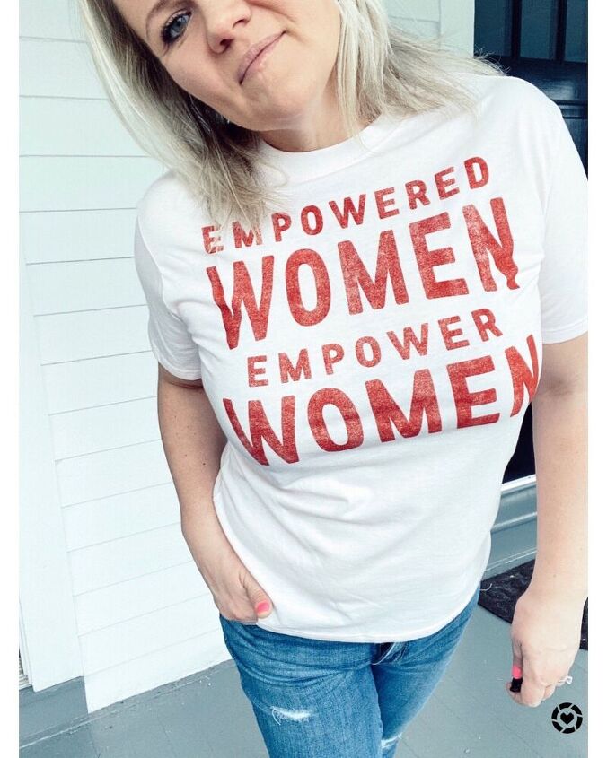 sharing 6 different graphic tees for spring and summer, Female empowerment tee